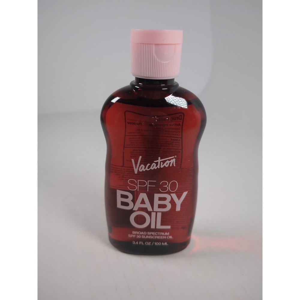 Vacation SPF 30 Baby Oil Sunscreen Full Size 100mL/3.4oz‎ MSRP $20